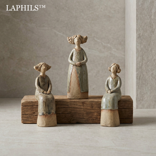 Laphils™ | The "Hearthstone" Miniature Hand-Thrown Saturated Ceramic Figure